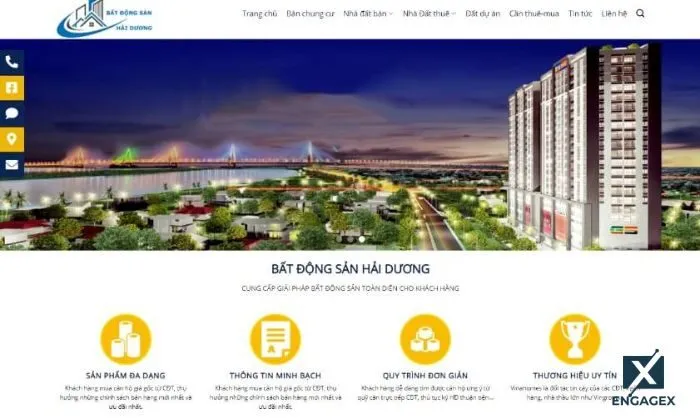 thiết kế web bất động sản Các tính năng cần có khi thiết kế web bđs