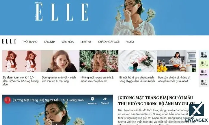 Dịch vụ thiết kế web chuyên nghiệp tại EngageX