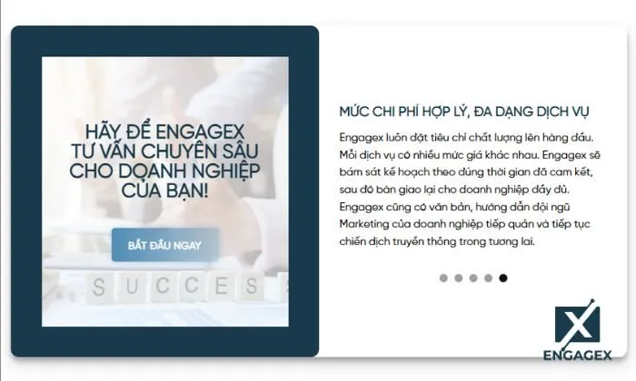 chạy Google Ads chiết khấu EngageX tập trung vào việc tạo ra giá trị thực sự cho khách hàng
