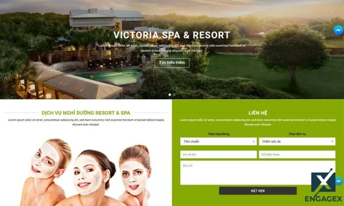 thiết kế web spa Những lý do nên chọn dịch vụ thiết kế web spa tại EngageX