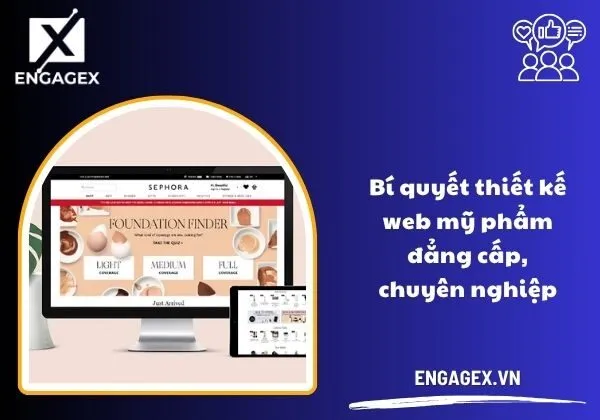 Thiết kế web mỹ phẩm