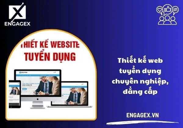 thiết kế web tuyển dụng