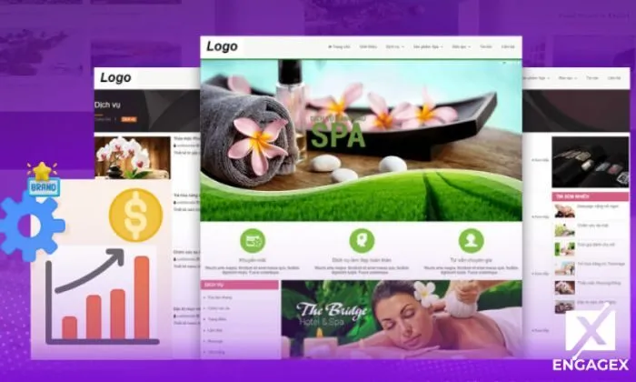 thiết kế web spa Tiện ích tại web spa chuyên nghiệp