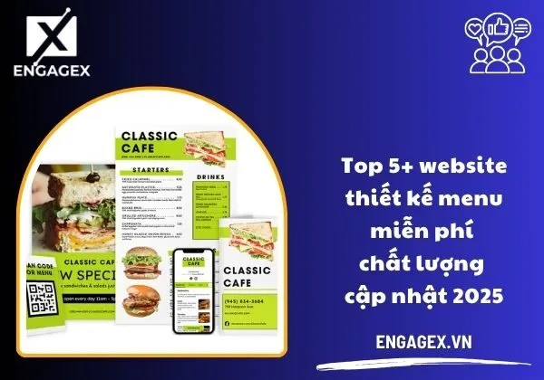 web thiết kế menu miễn phí